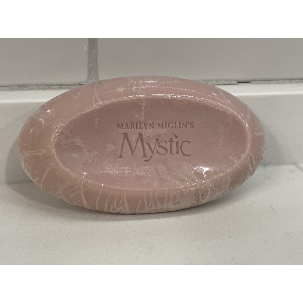 Vintage Marilyn Miglin Mystic Bar Soap Perfumed Scented Pink 3.5 oz‎ New Sealed